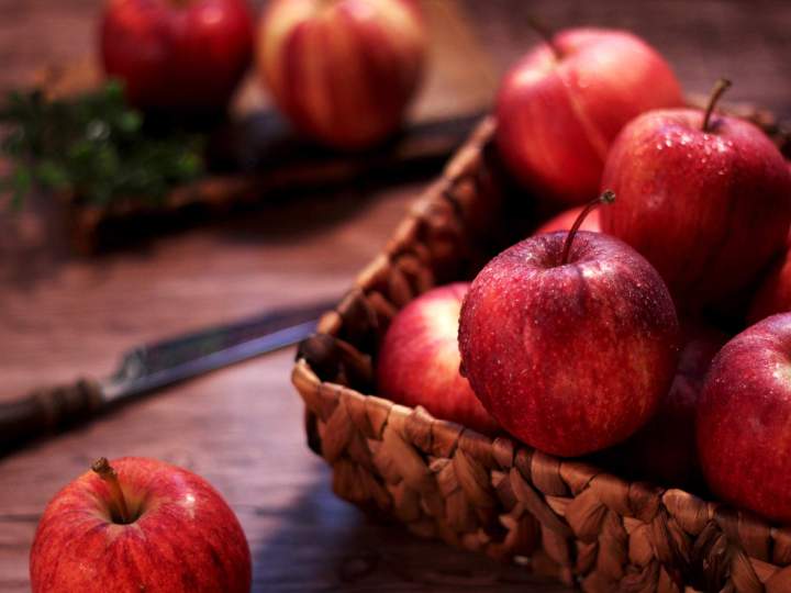 Des pommes rouges fraîches Saint-Joseph-du-Lac	